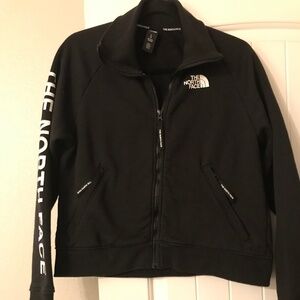 The North Face Graphic FZ Women’s Jacket L Black  Full Zip Cotton